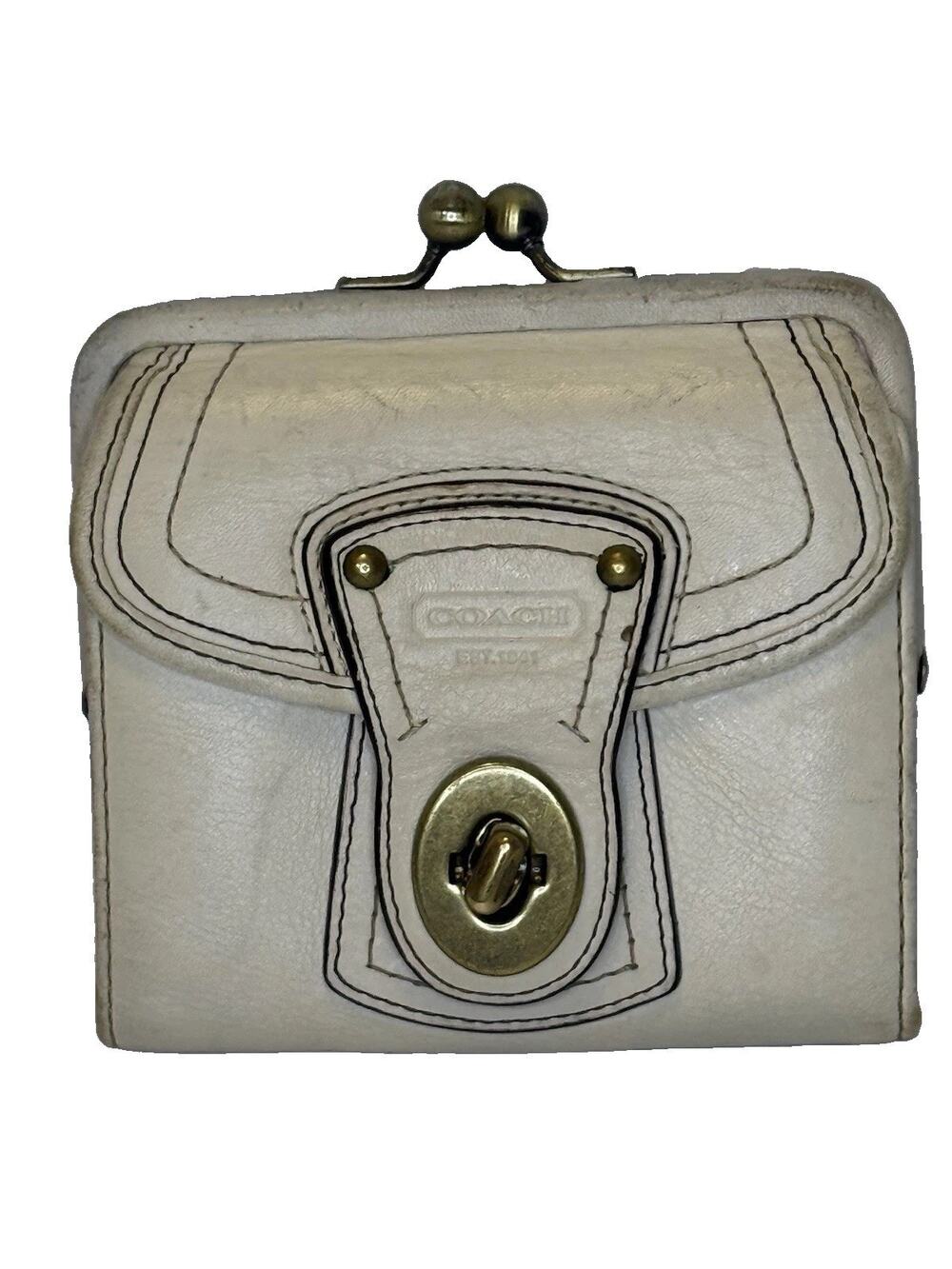 Vintage Y2K Coach 65th Anniversary Legacy Gigi Kisslock Wallet